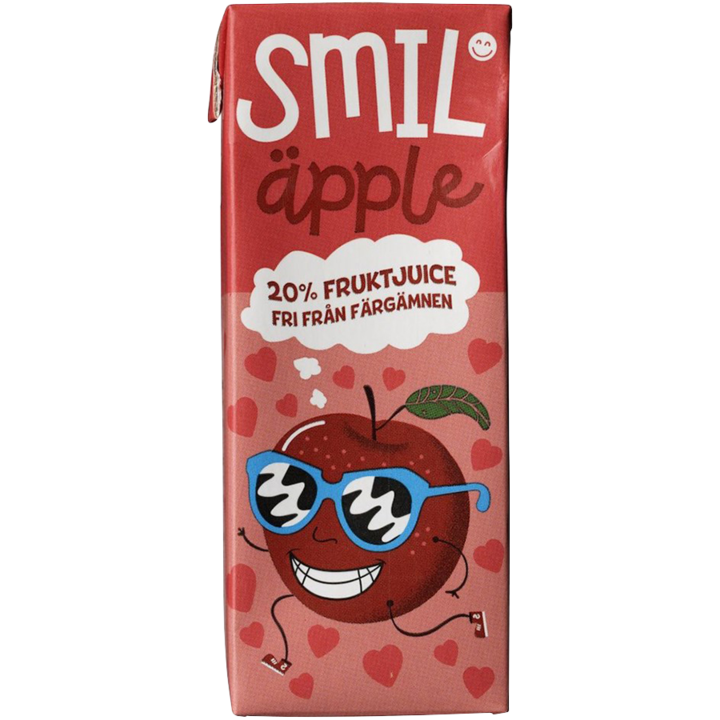 Smil Eple drikke 20cl ! krt av 27 stk