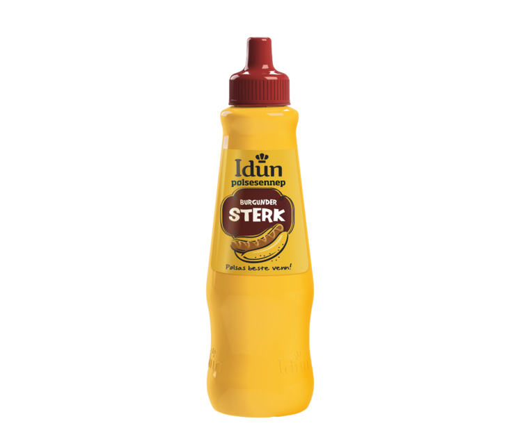Pølsesennep sterk 870g