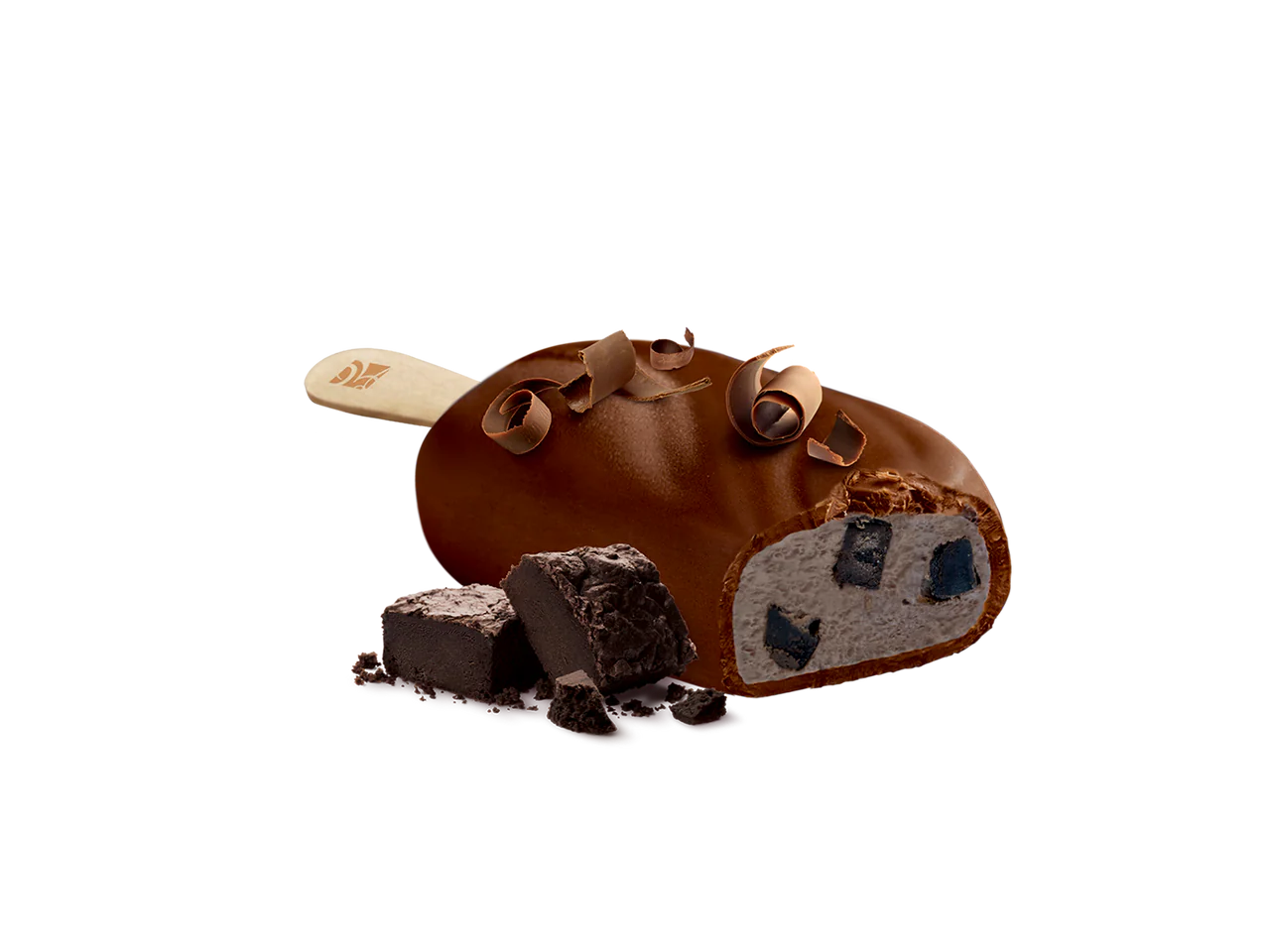 Dobbel Brownie 8 stk pr krt pris pr stk kr 22.30