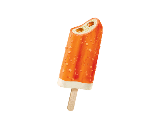 Caramel ice cream, there are 10 pieces per DKK. the price is 14.90 per piece