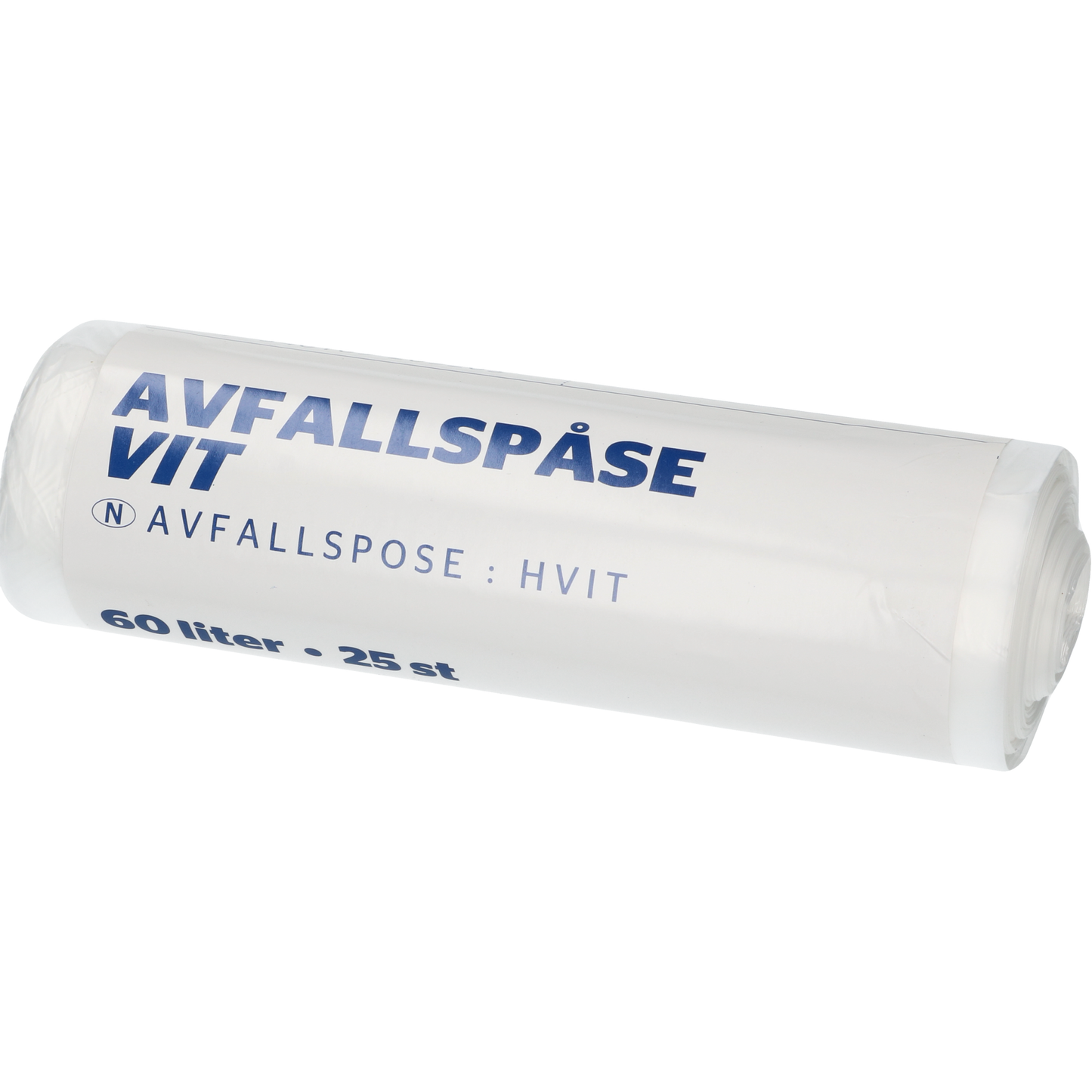 FROSTY'S AVFALLSPOSE 60L HVIT 25 pr rull 20 rl krt