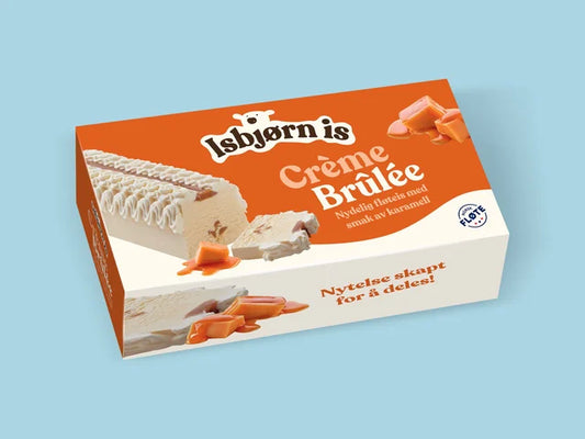 Creme Brulee Ice Cream Cake. the price is per 1 piece