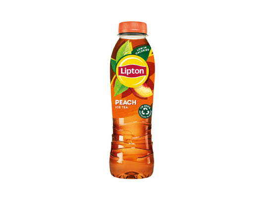 Lipton Peach Ice Tea 24 X 0.5 the price is NOK 23.90 + deposit per bottle
