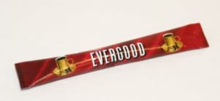 Sukker Brunt 1000X4g Sticks Evergood .
