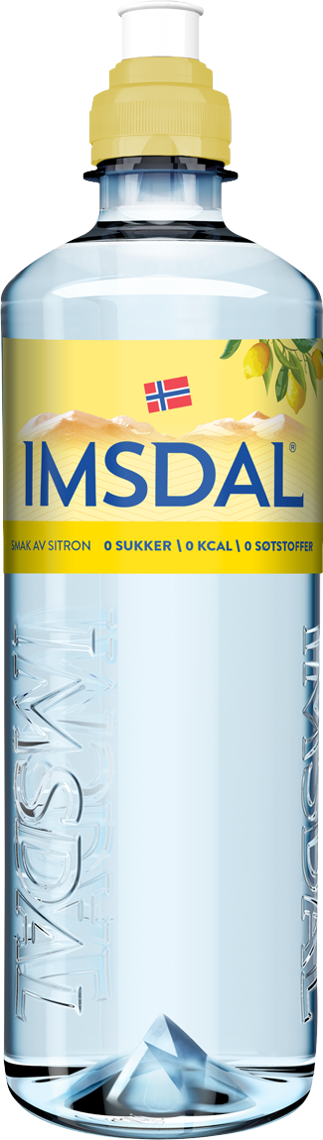 Imsdal Sport Cap Lemon PET 20x0.65