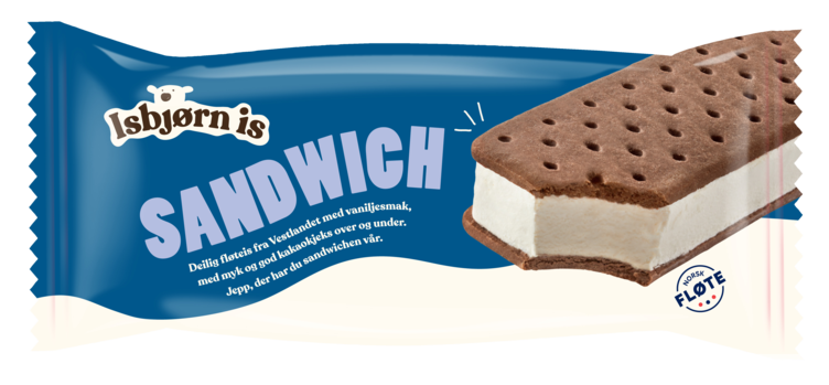 Sandwich 12 stk pr krt Pris 13,90 pr stk