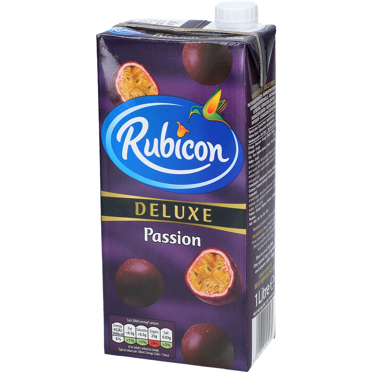 RUBICON PASJONSFRUKT 1L 12 stk pr krt