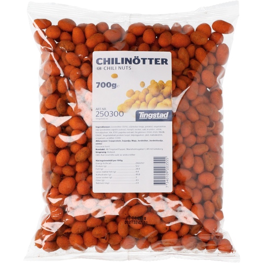 CHILINØTTER 700 GRAM pris pr pose