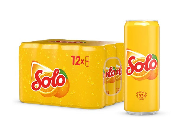 Solo CAN 2X12X0,33 Sleek  prisen er inkl pant