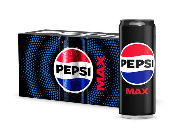 Pepsi Max CAN 3X10X0.33 price 13.90 + deposit per box