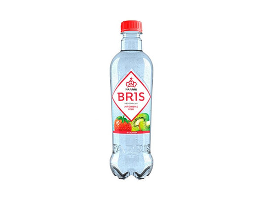 Farris Bris Jordbær Kiwi PET 24x0,5 Prisen er 19.90 pr stk pluss 2 kr i pant