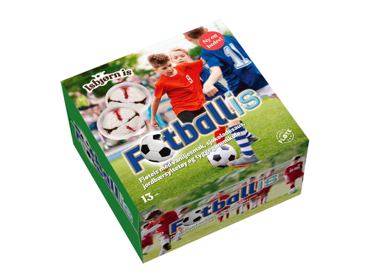 Fotballis   13 stk pr krt.   prisen er 12,20 pr stk
