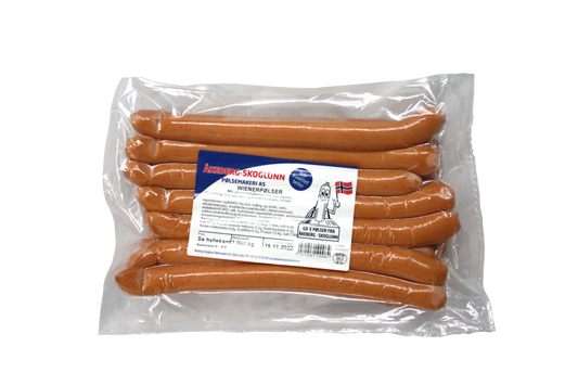 Wienerpølser 1000g Åkeberg Skoglunn