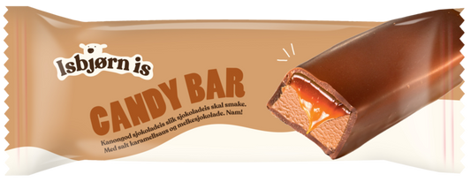 Candy Bar 1 stk pr krt   Pris 16,90 pr stk