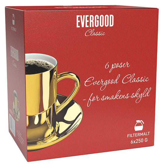 Evergood Classic Filtermalt 6X250g.