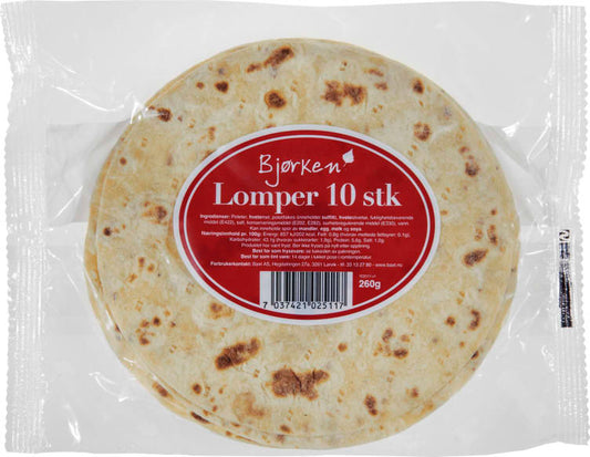 Lompe 10pk 260g Bjørken