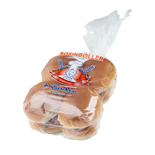 Rosinboller Store saftige  8 pk Baker Klausen